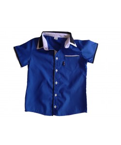Koszula ciemno niebieska dla dziecka